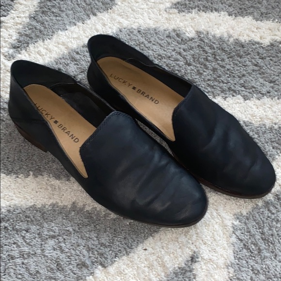 lucky brand black loafers
